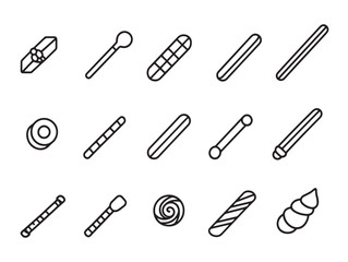 Cane Line Art Elegant Minimalist Design for Modern Decor