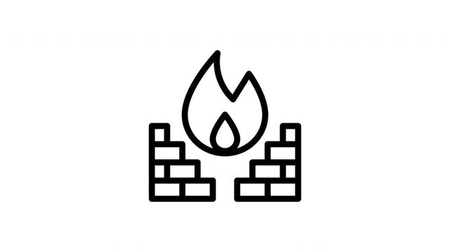 firewall animated icon