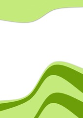 abstract green background with waves