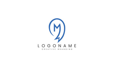Minimalist MW Logo for Branding and Identity.