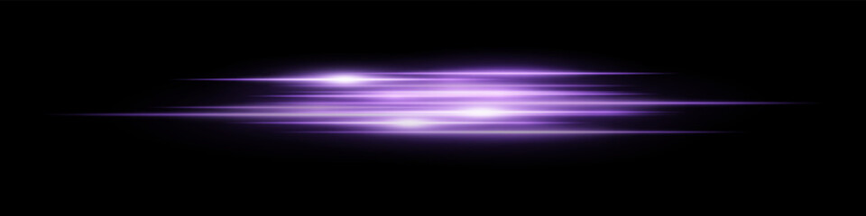 Purple glowing motion streaks on black with blur and shine. Best for fast action graphics, futuristic data visuals, energy flows, digital speed transitions and sci-fi environments.