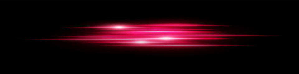 Red glowing blur streaks on black with shining highlights. Perfect for fast speed motion, sci-fi chase scenes, intense light movement, energy waves and dynamic digital effects.