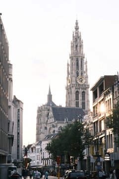アントワープ：聖母大聖堂の外観、Cathedral of Our Lady in Antwerp