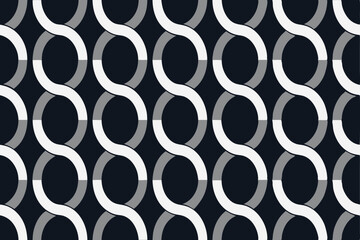 vector seamless pattern with circles