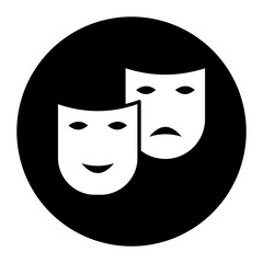 Theater Masks Icon
