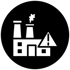 Factory Waste Icon
