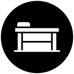 Spa Bed Icon