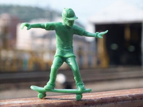 statue of a man from street