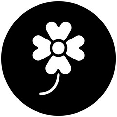 Four Leaf Clover Vector Icon