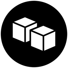 Cube Vector Icon