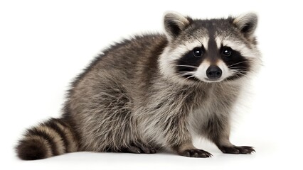 Obraz premium Raccoon Looking at Camera. 