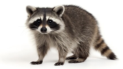 Obraz premium Raccoon Looking at Camera. 