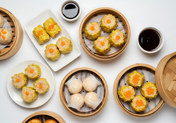 Delicious Dim Sum: Authentic Chinese Cuisine Food Photography