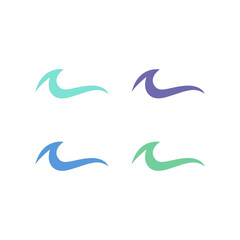 Naklejka premium WATER DROP SIGN SYMBOL LOGO VECTOR