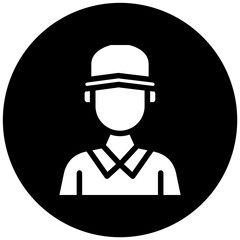 Cashier Male Icon