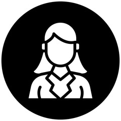 Network Specialist Female Icon