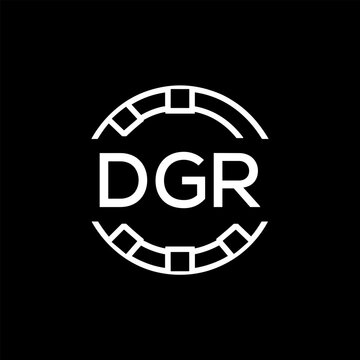  DGR letter logo. DGR blue image on white background. DGR Monogram logo design for entrepreneur and business. DGR best icon.
