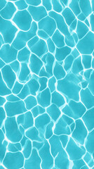 Top view of a blue pool water seamless background