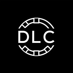 WebDLC letter logo. DLC blue image on white background. DLC Monogram logo design for entrepreneur and business. DLC best icon.
