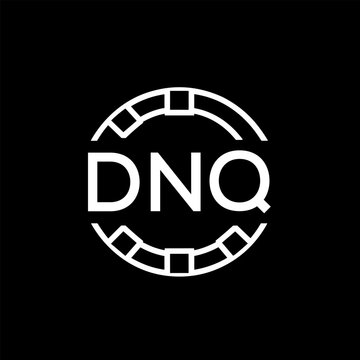DNQ letter logo. DNQ blue image on white background. DNQ Monogram logo design for entrepreneur and business. DNQ best icon.


