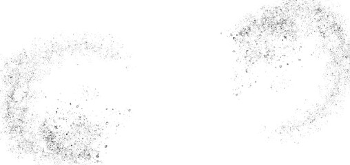 Vortex Silver glitter gradient stack. Silver glitter splatter frames. Silver stroke on transparent background. Abstract party celebration gold confetti silver glitter texture abstract background.