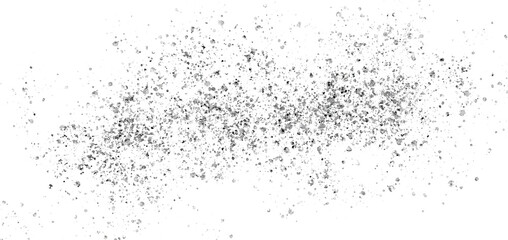 Shiny glittering PNG. Silver glitter splatter and shiny swirl Foil Silver stroke metallic luxury texture, drops, splash on PNG transparent background. Postcard wedding,Luxury premium design template.