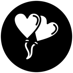 Heart Balloon Icon