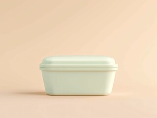 Pastel Green Food Container