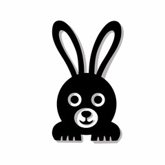 vector illustration of a rabbit