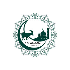 eid ul adha Mubarak vector 