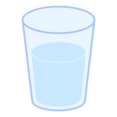 glass of water illustration
