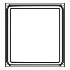 silhouette of a frame