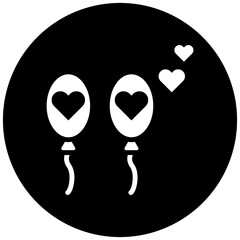 Wedding Balloon Icon