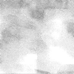 A dense of small dark dots forms a textured background.