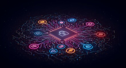 A futuristic AI-powered cybersecurity solution that harnesses real-time data to detect and neutralize digital threats