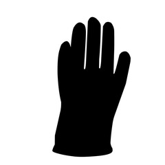 Rubber Glove Silhouette 