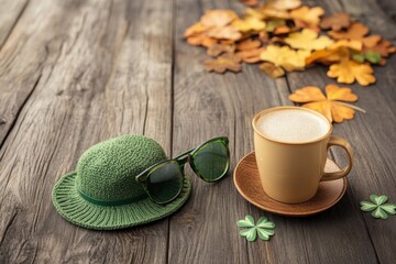 Celebrate St. Patrick’s Day with Green Hats and Festive Glasses