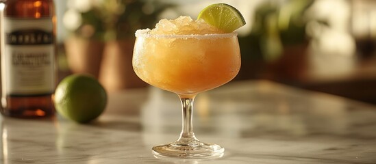 Refreshing Frozen Margarita Cocktail Recipe