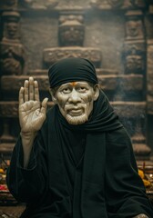 Naklejka premium Sai Baba 