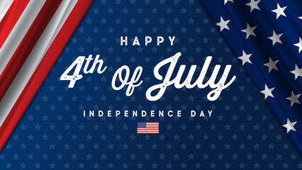 Happy 4th of July, USA Background