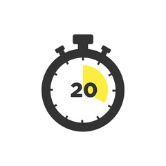 Stopwatch Timer Vector