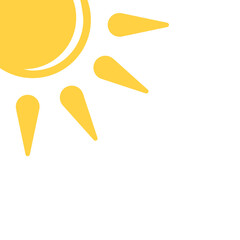 Sun Corner Illustration