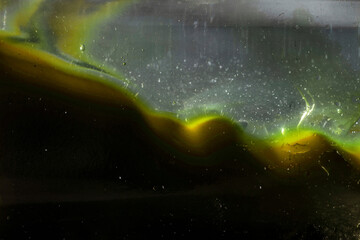 welle gelb wasser flut kunst
