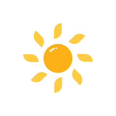 Sun Flat Design