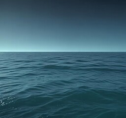 Obraz premium Subtle light blue to deep teal gradient, evokes tranquil ocean depths , turquoise, gradient