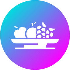 Fototapeta premium Fruit Icon