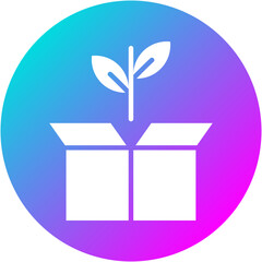 Eco Friendly Packaging Icon