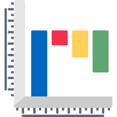 KPI Waterfall Icon