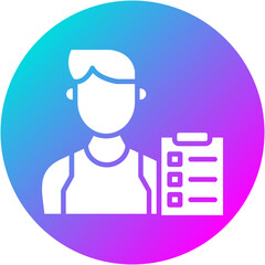 Personal Trainer Icon