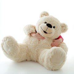 A realistic dinosaur skeleton, museum exhibit, scientific illustration, neutral tones, isolated on white background